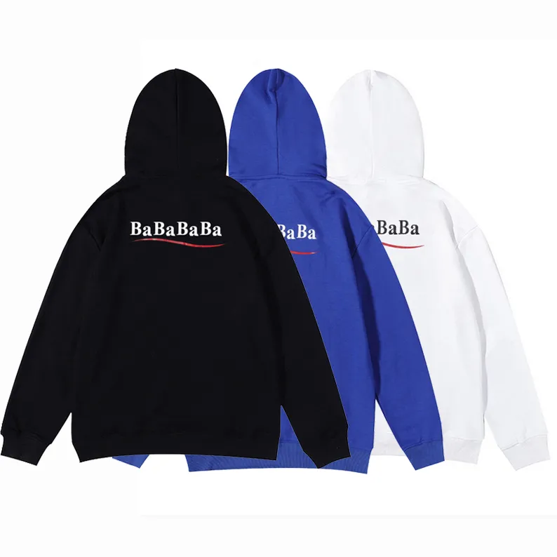 Mens Womens Designer Hoodies 패션 까마귀 스웨터 겨울 남자 긴 소매 여자 까마귀 풀오버 힙합 의류 Sudadera Homme