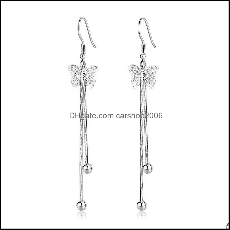 NEHZY 925 sterling silver new Jewelry high quality woman earrings cubic zirconia pearl retro long tassel earring 2307 Q2