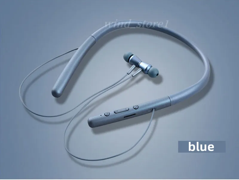 Neckband Bluetooth Headphones 6 colors HIFI waterproof Earphones portable Stereo Earpiece fashion headset Surrounding sound wireless Earbuds sports fast ship