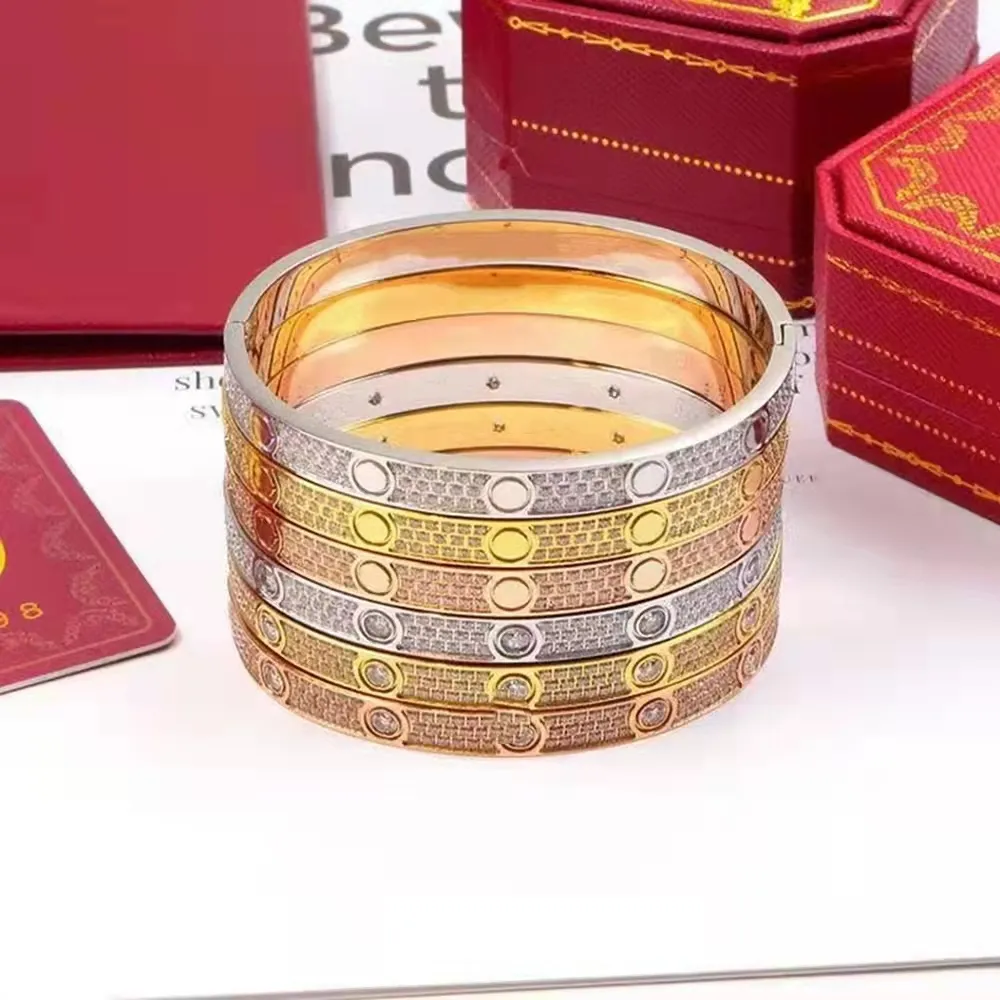 Luxury 18K Gold Love Bangle Gold Bangle Bracelet Set With Stainless Steel  Screwdriver Perfect Valentines Day Gift In Gift Box GR3C From  Original_factory6, $11.39 | DHgate.Com