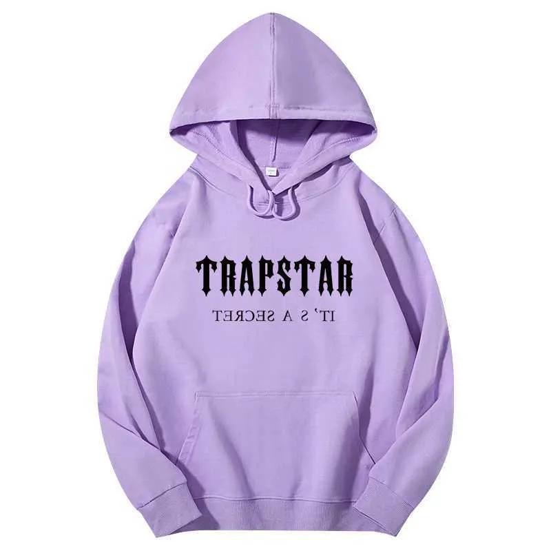 Trapstar Mens Hoodie Brand Clothing Cotton High Quality Casual