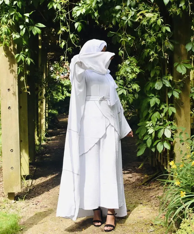 Ramadan Abaya Dubai Turkije Moslim Mode Hijab Jurk Plain Islam Kleding Eid Mubarak Abaya voor Vrouwen Kaftan Afrikaanse Jurken