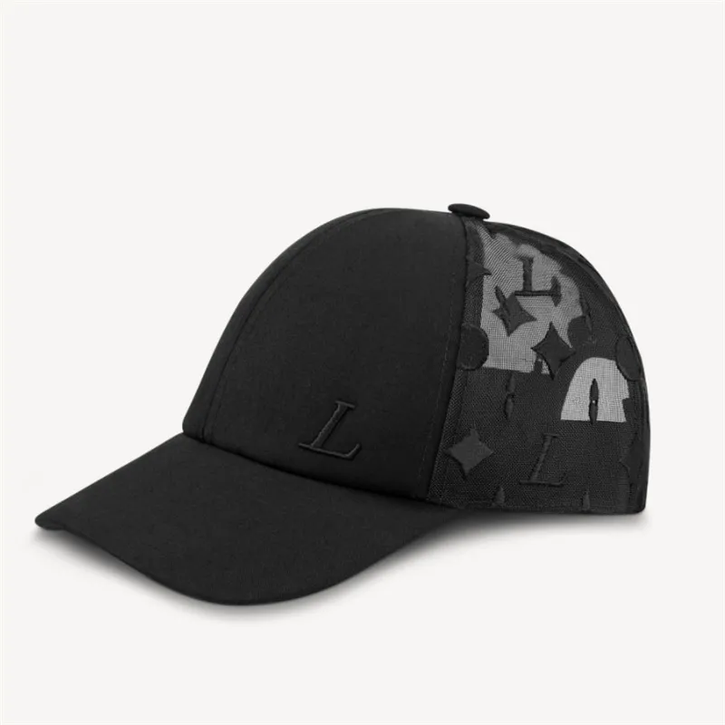 Capace de beisebol de designer masculino para homem de moda líquido Cap de bola ajustável Sun Hat Hap