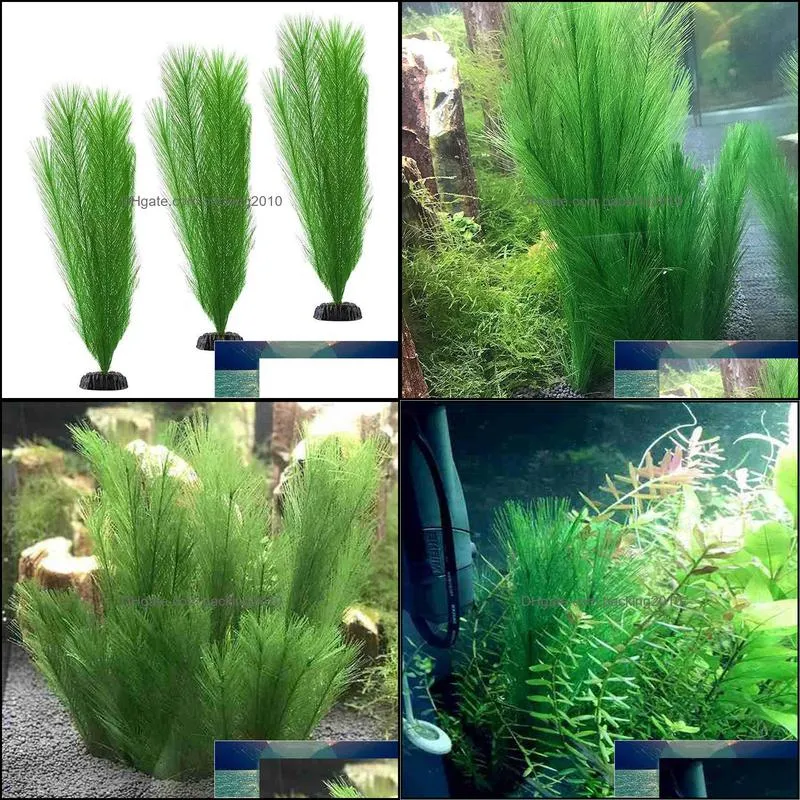 Aquarium Plant Feather Grass Provides A Beautiful Environment for Aquatic Animals, for Fish Tank, 3 Pieces Per Pack Factory price expert design Quality Latest