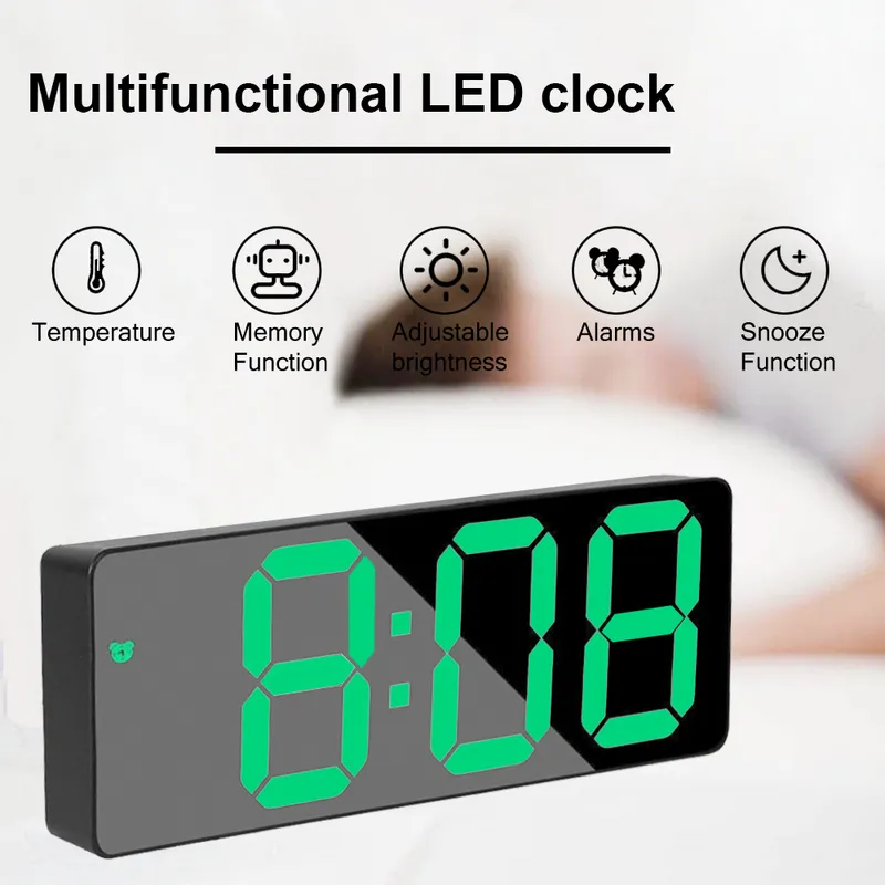 Reloj de mesa digital numeros grandes online