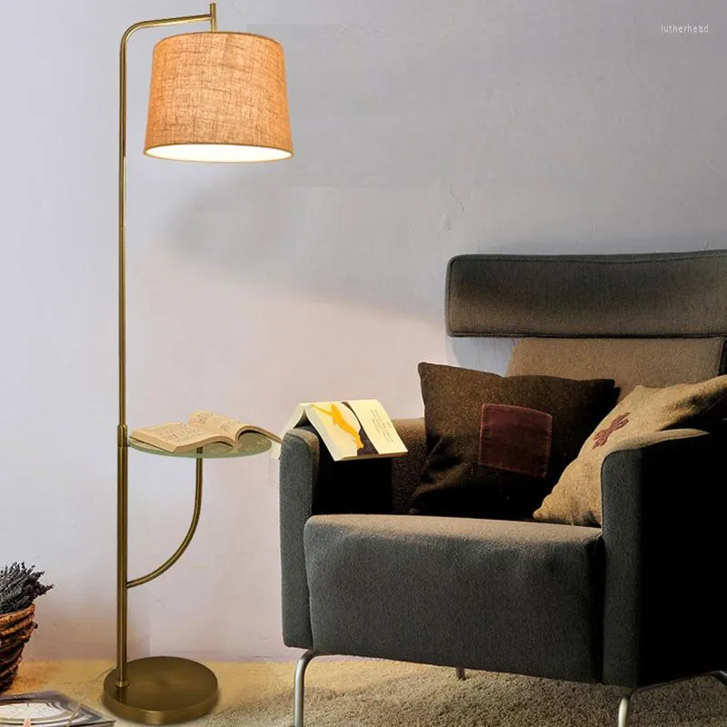 Lampy podłogowe w północnoeuropejskim stylu Modern prosta moda lampa na herbatę salon El Lampel