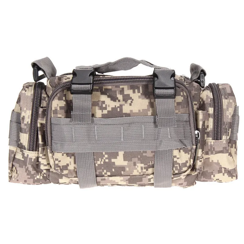 야외 전술 가방 군용 몰 배낭 방수 방수 옥스포드 캠핑 하이킹 클라이밍 허리 가방 여행 어깨 가방 팩 패션