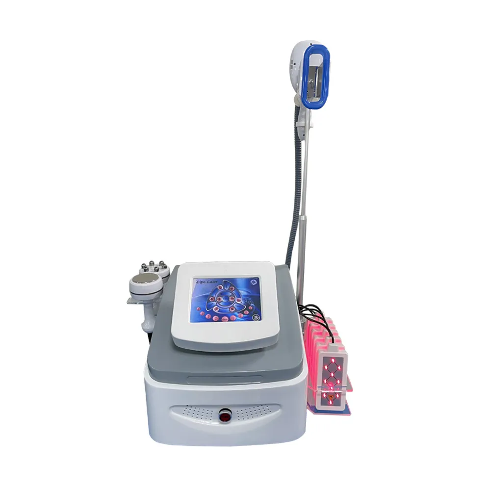 4 in 1 Cryolipolysis Cavitation RF Lipo Laser Fat Freezing Slimming Machine