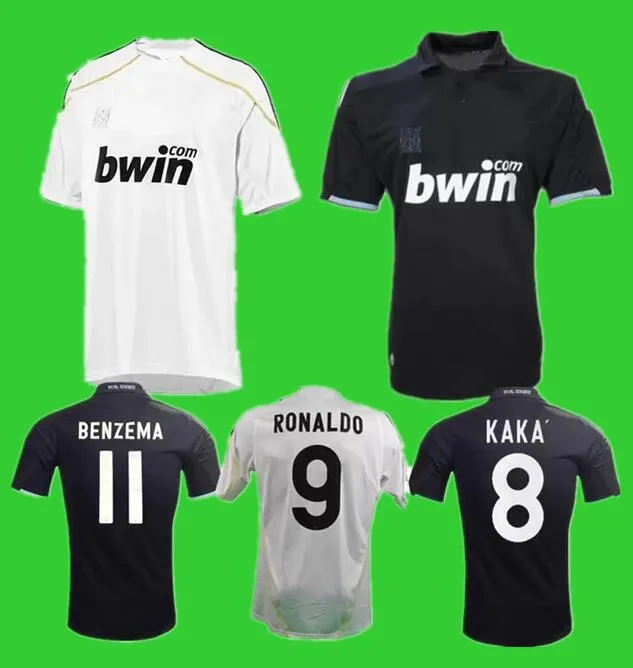 2009 2010 RAUL SERGIO RAMOS KAKA HIGUAIN retro koszulka piłkarska 09 10 Ronaldo BENZEMA Marcelo Guti VAN DER VAART REAL madryt ALONSO vintage klasyczna koszulka piłkarska