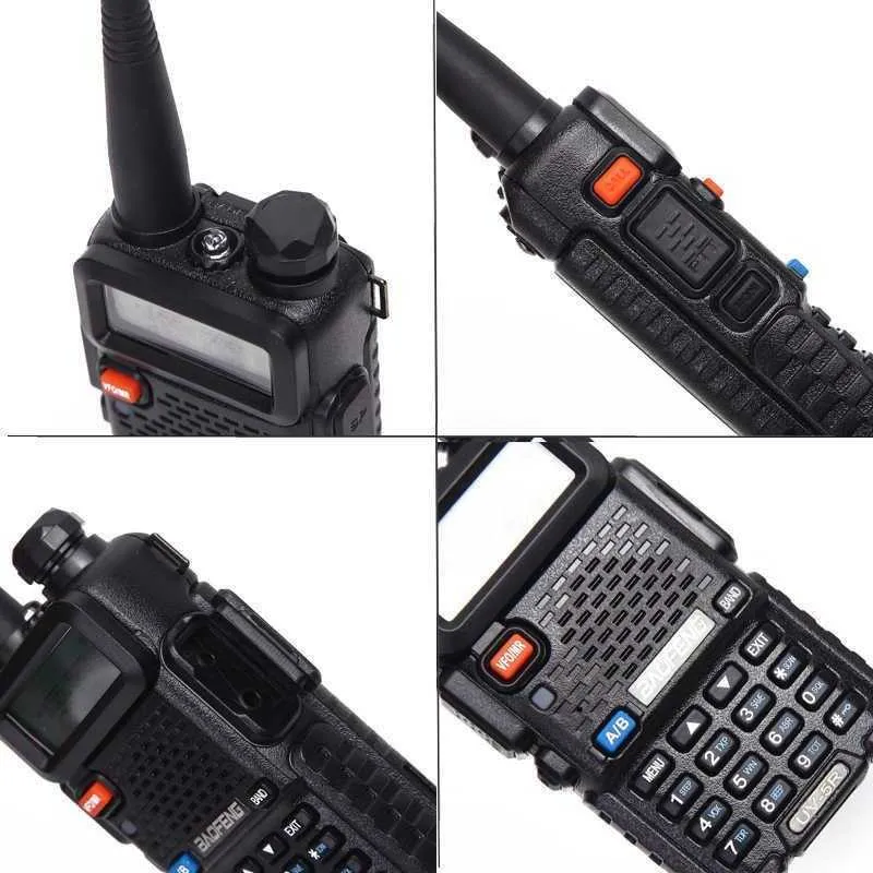 BaoFeng UV 5R Walkie Talkie VHF/UHF136 174Mhz&400 520Mhz Dual Band