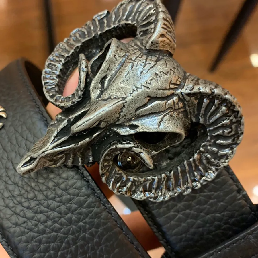 Cinture Di Pelle Di Lusso Per Donne, Cinture Alla Moda Con Fibbia In Lega - Cina Cintura In Pelle E Cintura In Vera Pelle Prezzo - Foto 3