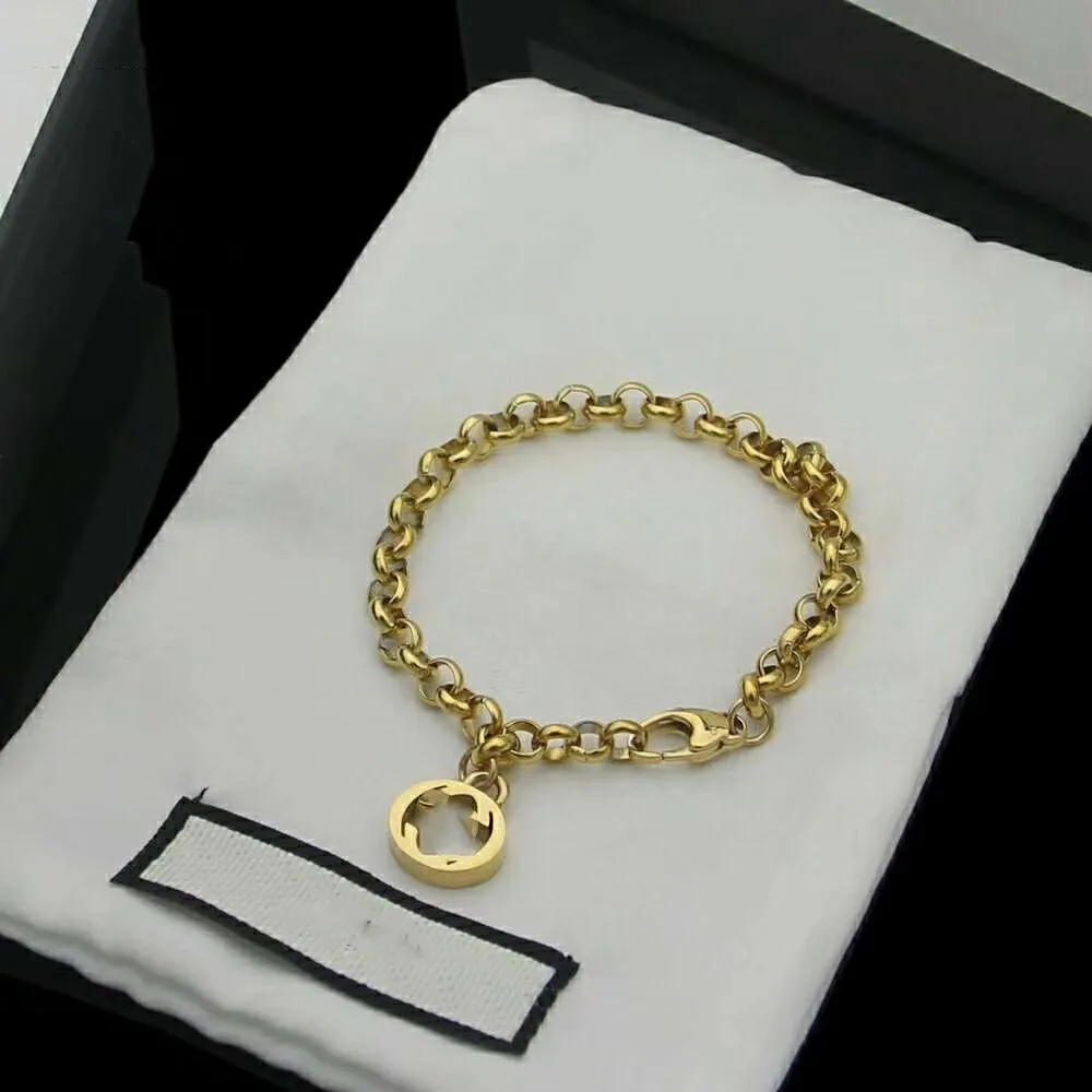 2020 G Bijoux Femmes Bracelets Doré Haute Qualité Vintage Designer Bracelet Manchette avec Boîte