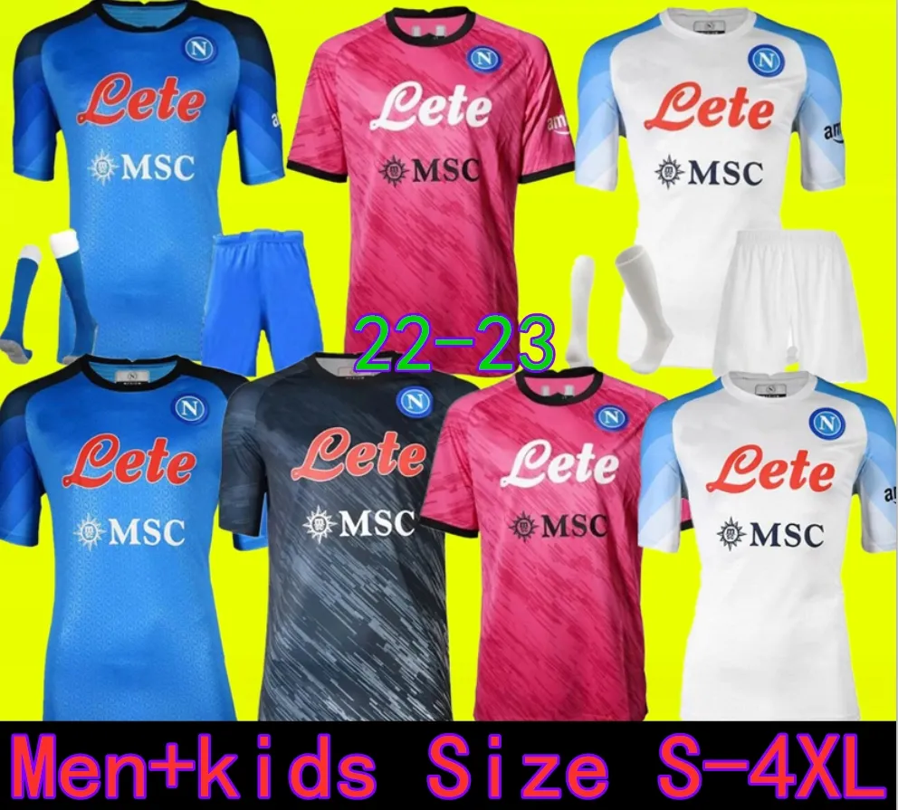 Adults and kids 21 22 23 napoli soccer jersey home 2021 2022 2023 Naples ZIELINSKI Maradona INSIGNE MERTENS CALLEJON PLAYER RPG football shirts
