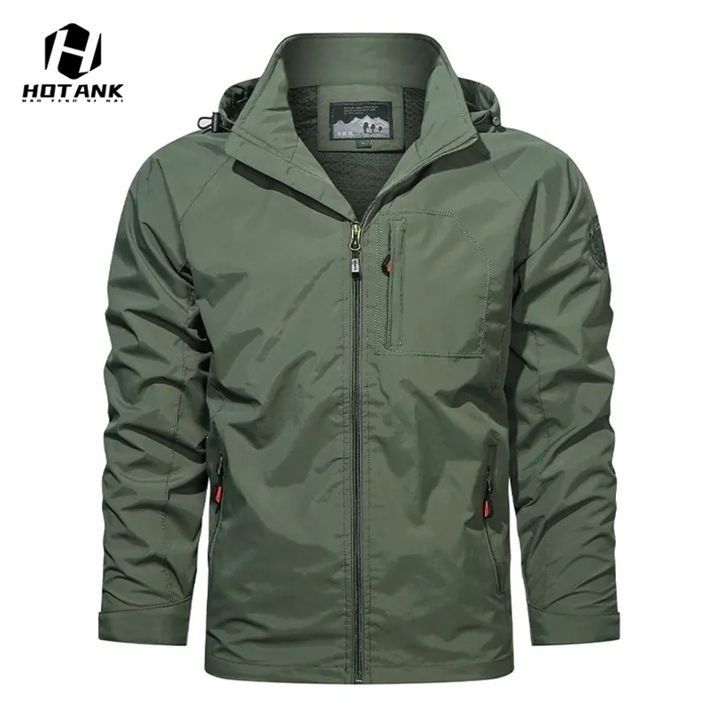 Giacche per impermeabili autunnali per la pelle militare Skint Soft Shell Outweares Outwears Fashion Fashion Baskeer Capespettati Maschio 220808