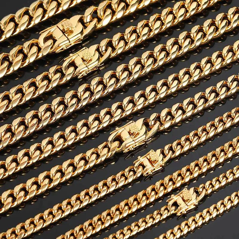 Keychain Designer Key Chain Bag Charmcuban Link Chain rostfritt stål Necklace Gift For Men Women Jewelrychains Chainschai 537