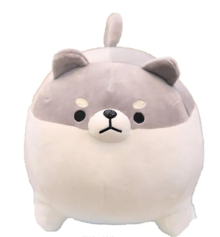 Peluche Shiba Inu 50 Cm – Oreiller En Tissu Cristal Doux, Coton PP – Cadeau Pour Enfants, Anniversaire, Décoration – 2 Tailles