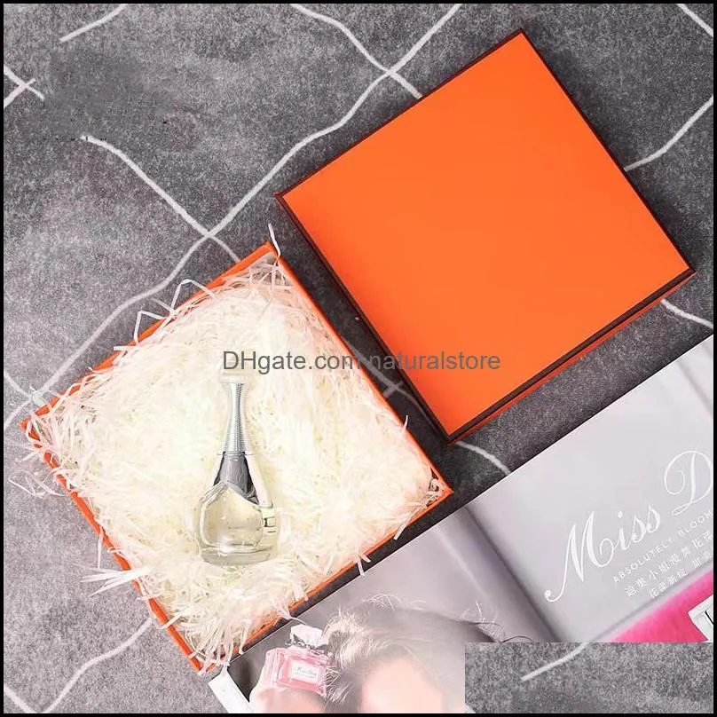 New Orange Gift Bag Drawstring H Boxes Cloth Bags Display Fashion Belt Scarf Tote Bag Jewelry Necklace Bracelet Earring Keychain Pendant Retail