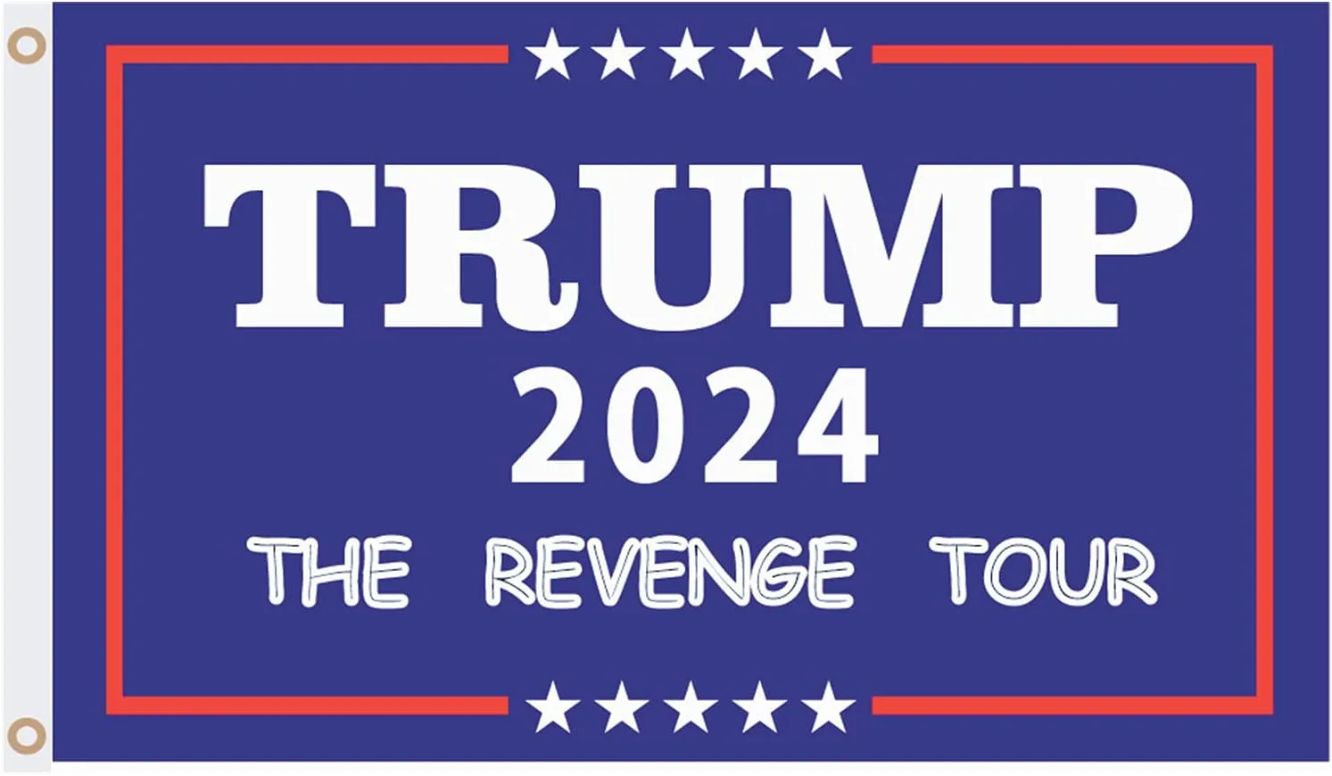 Trump 2024 The Revenge Tour Flag Election Flag 3x5 Feet From