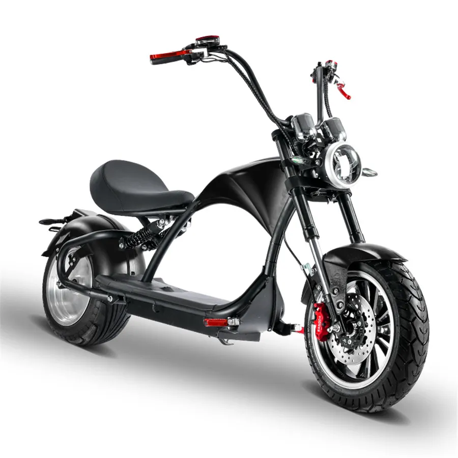 Citycoco Urban الكهربائية 3000W دراجة نارية مع مقعد دعم المستودع الأوروبي