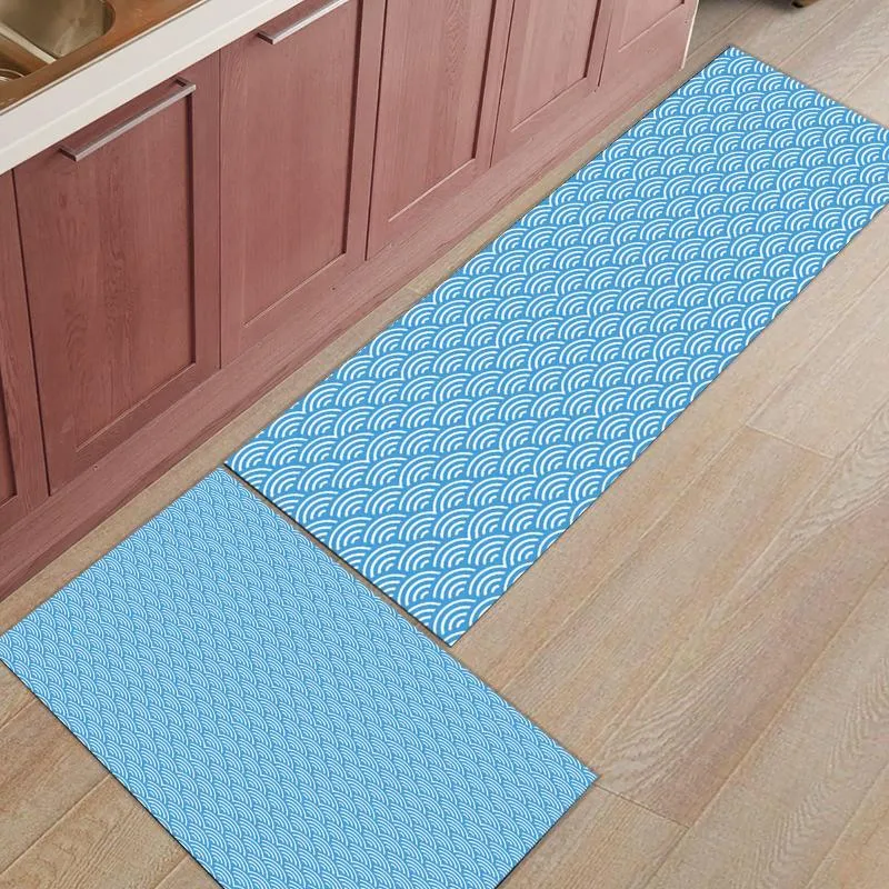 Tapis créatif motif géométrique paillasson ensemble tapis et pour la maison salon cuisine tapis sol anti-dérapant tapis de bienvenue