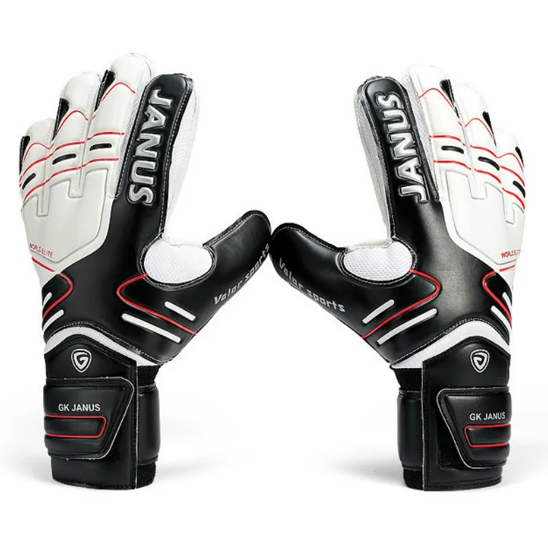 حارس مرمى Janus Professional Fingers Protection Shicked Latex Soccer Football Goy Goad Goad Gloves 220613216B