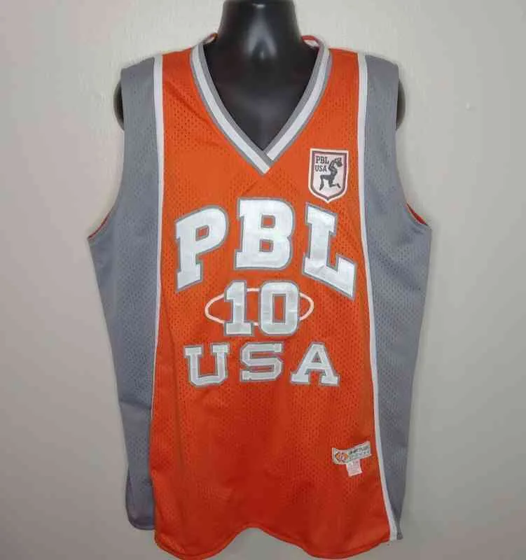 NOUVEAU Vintage Mens PBL Basketball Jersey Us Double Centred Frontline Sport XXXL Basketball Jerseys