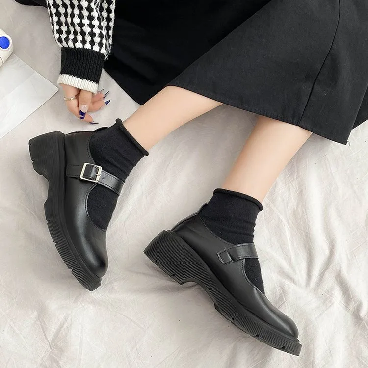 Wholesale Vintage Mary Jane High Heel Platform Chunky Sandals Women For ...