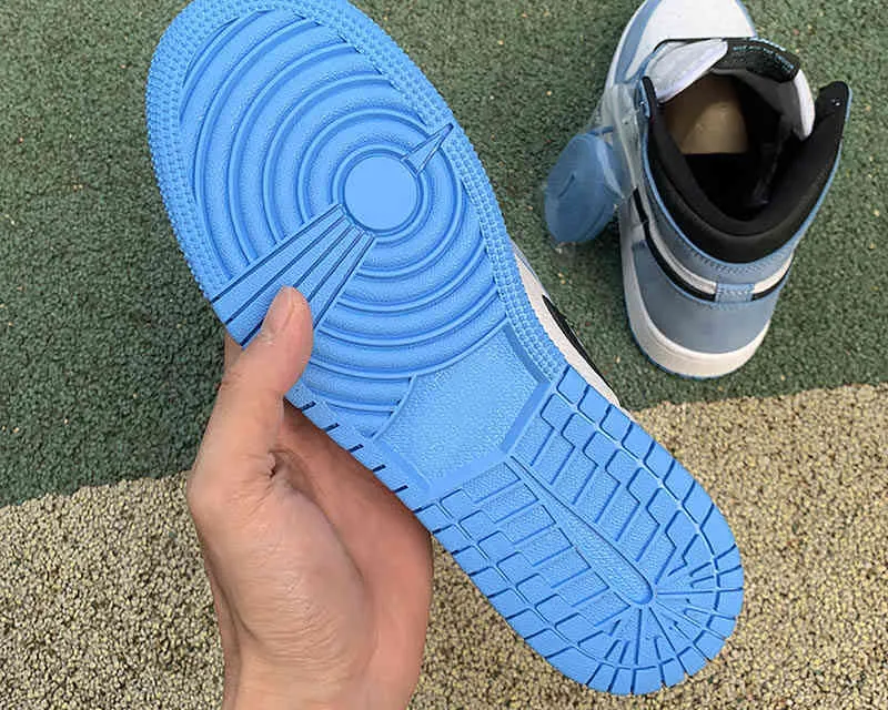 2021 Top quality Jumpman 1 1s OG High University Blue Basketball Shoes classical Men Women sneaker Luxury design Casual running shoe With Box