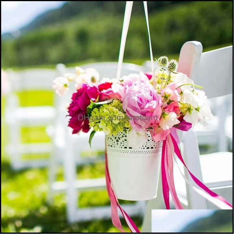 Decorative Flowers & Wreaths DIY Flower Arrangement Kit Green Round Wet Floral Foam, Wedding Aisle Flowers, Party Decoration (Flower Foam