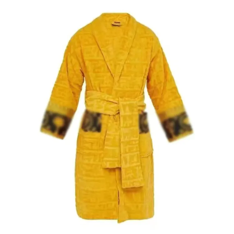 Luxury Classic Cotton Bathrobe For Men And Women Warm Foschini