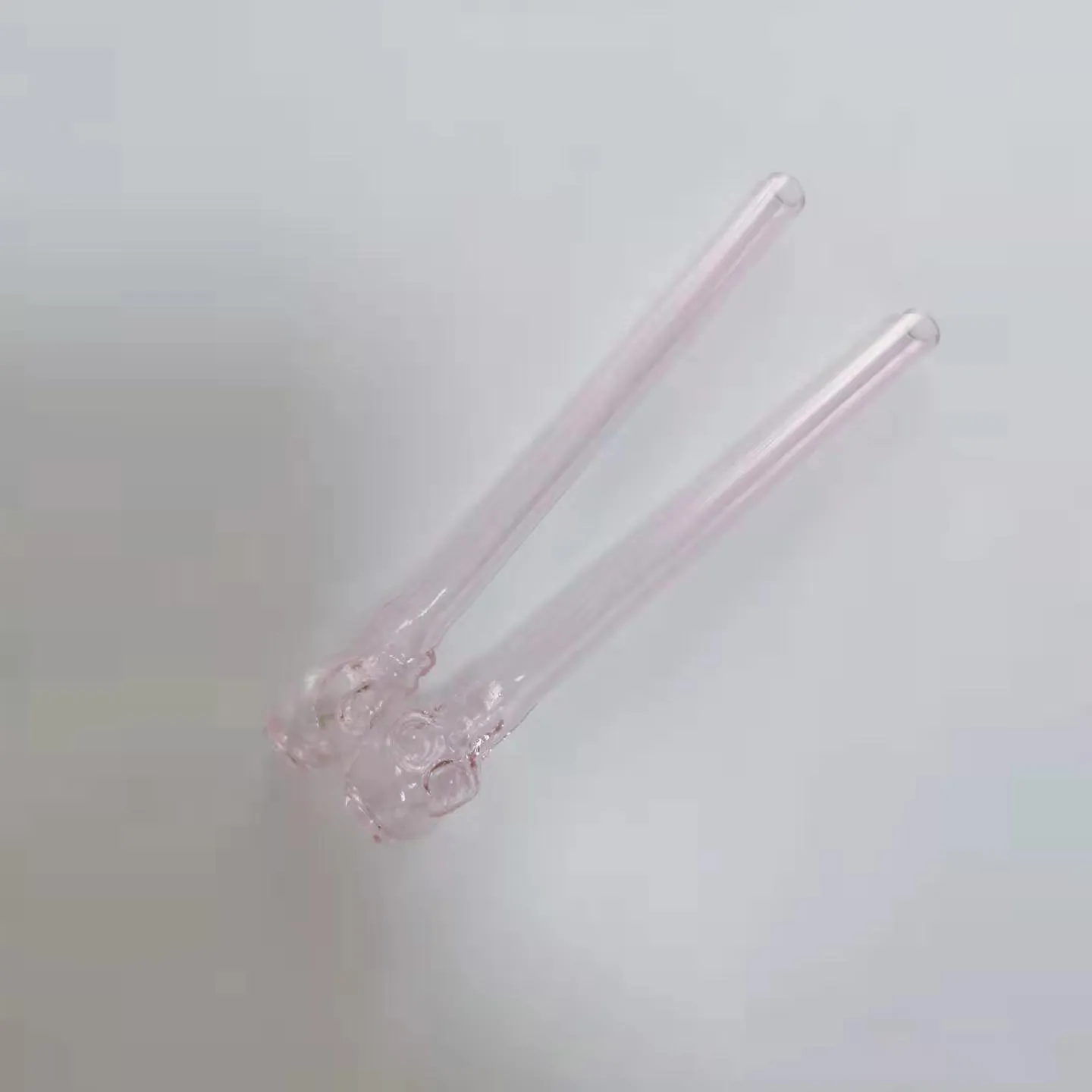 4.7 "핑크 두개골 냄비 유리 유리 오일 버너 파이프 왁스 핸드 파이프 내구성있는 훌륭한 튜브 도매 중국