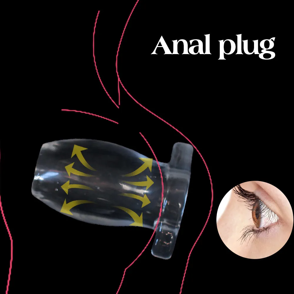 Massagem macio oco anal plug ânus dilat e enema anal vagina extensor especulum plugus e túneis brinquedos sexuais para adultos gays homens gays mulheres