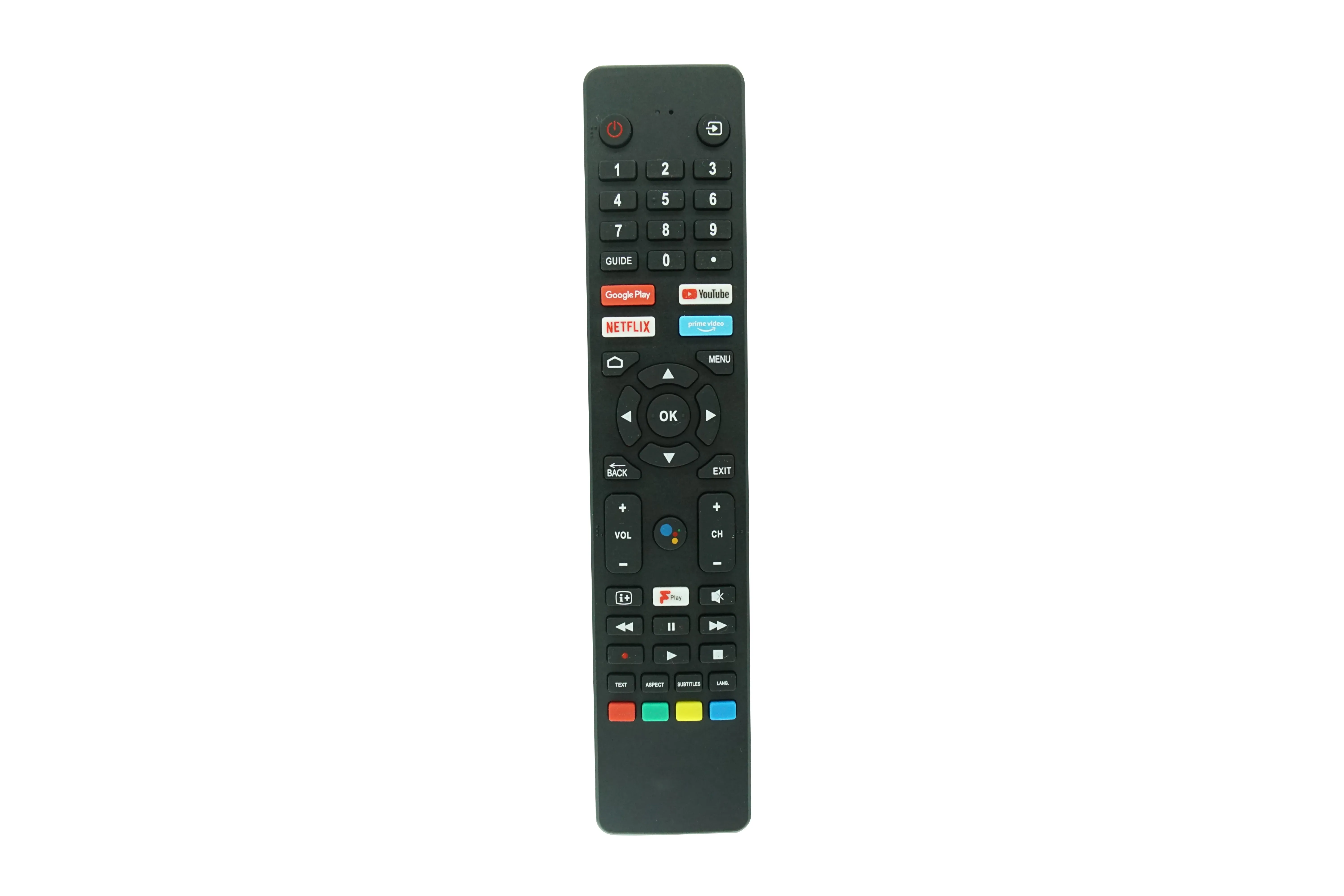 Bauhn ATV58UHDG-0320 ATV58UHDG-0920 ATV58UHDG-0121 SMART 4K UHD LED HDTV Android TVの音声Bluetoothリモートコントロール