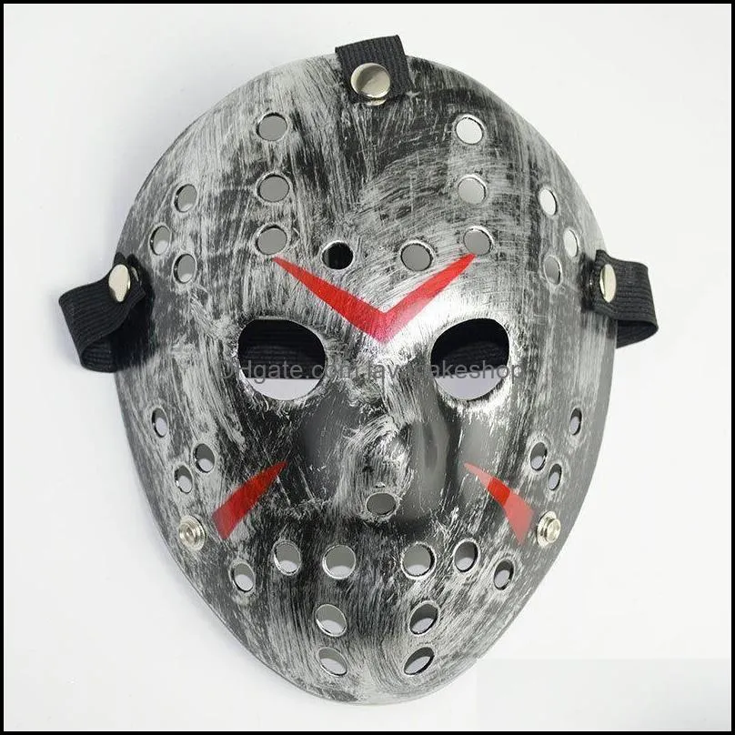 9 styles full face masquerade masks jason cosplay skull mask vs friday horror hockey halloween costume scary festival party mask