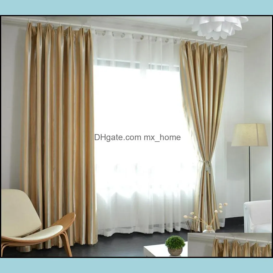 Striped Voile Sheer Curtains for the Kitchen Living room Curtains Bedroom Modern Striped Tulle Voile for Window Drapes