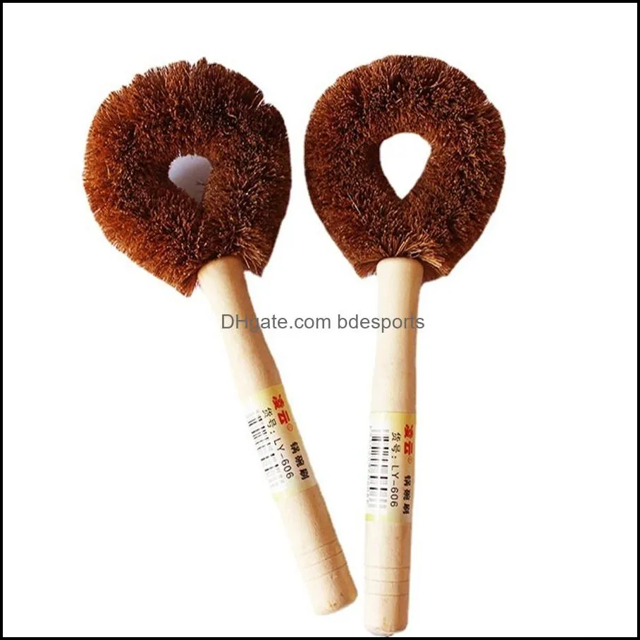 Kitchen Tools Pot Cleaning Supplies Brush Dishwashing Department Store Coconut Palm Brush