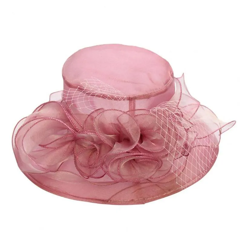 Bérets 40% femmes casquette large bord quatre fleurs été semi-transparent chapeau de soleil couvre-chefbérets béretsbérets