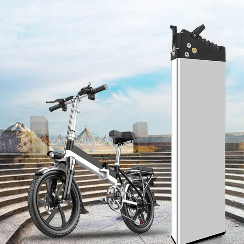 Batteria al litio ebike pieghevole da 26" Batteria di ricambio da 48 volt 36v 10.4AH 13AH 14AH 16AH 17.5AH batterie agli ioni di litio per bicicletta elettrica EU UK US