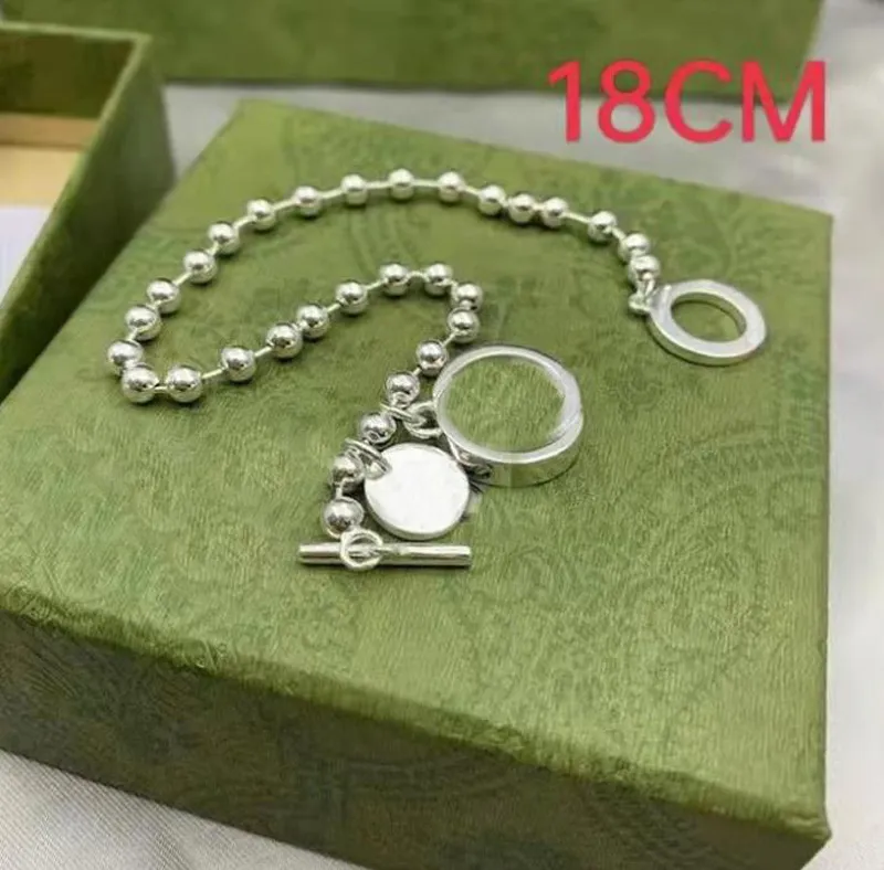 Bracciale da uomo Moda Braccialetti d'amore Donna Silve Bangle Catena Collane di lusso Gioielli firmati Matrimonio Hip hop