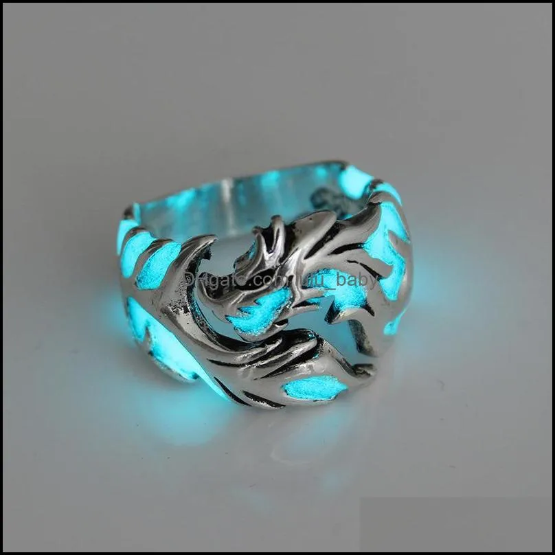 retro individuality ring for women men necessary accessories nightclubs & bars personality dragon fashion jewelry rings