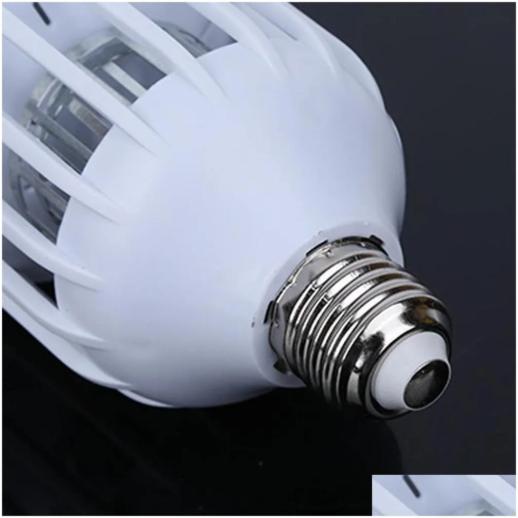 electric trap light indoor 15w e27 led mosquito killer bulb anti insect fly bug zapper 2835smd led lamp 110v 220v night light