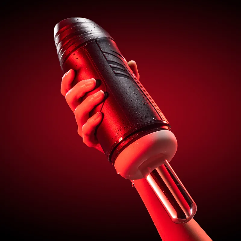 Realistic Male Masturbator Automatic Sucking Vibrating Toy_voghion.com