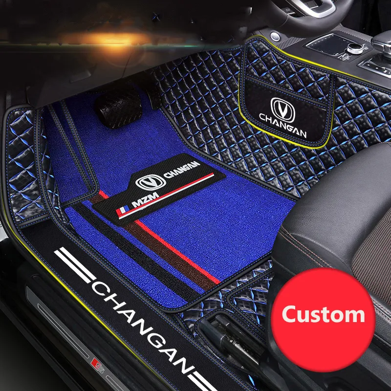 Custom Fit Car Floor Matten Accessoires Interior PU Leder Für Die Meisten  Automodelle Vollteppich Set Mit Logo 5 Sitzen Für 95% Fahrzeuge Von 90,18 €