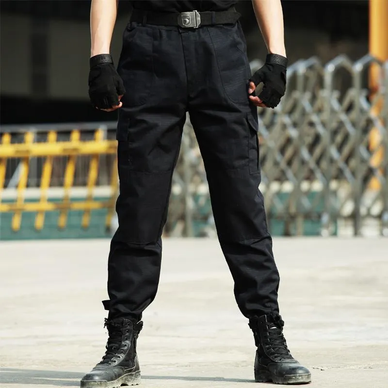 Pantalon militar negro hombre sale