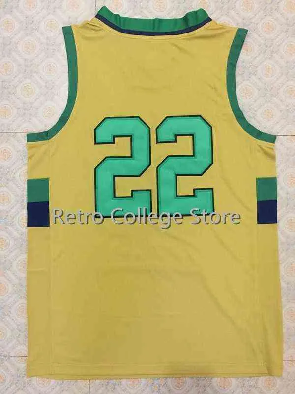 Sjzl98 22 Jerian Grant Notre Dame Irish School Basketball Jersey College Stitched Basket Jerseys Customized any Name