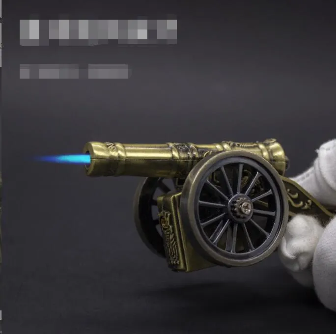 Newest Desktop Cannon Model Lighter Inflatable No Gas... From  Queenkingrong, $4.15