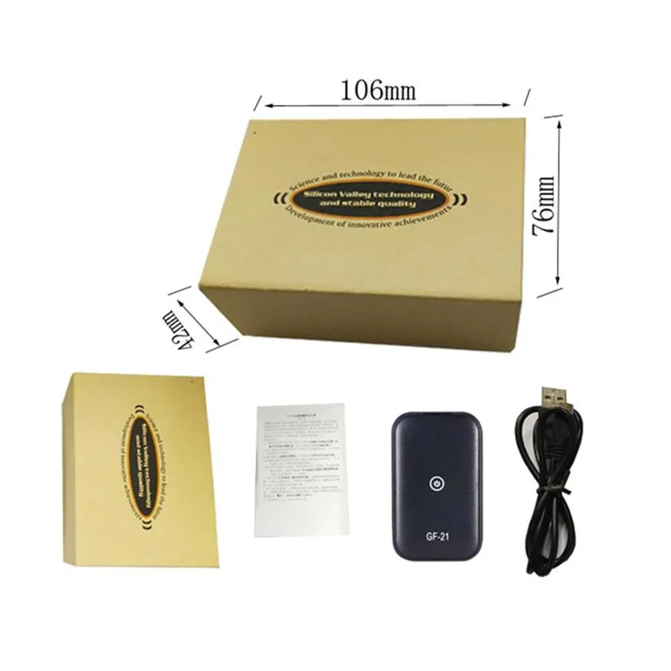 Epacket GF21 GSM Mini Gps Location Tracker Real-Time Tracking and Positioning Device Suitable for Cars3054
