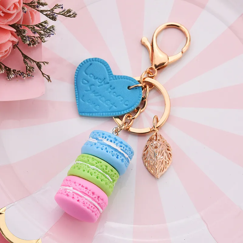 DONNA NUOVA MACARON CATE TEECHINE PU Love Leaf Leaf Charm Charm Charm Borse Pendant Dic Lip Accessori per la festa di gioielli all'ingrosso