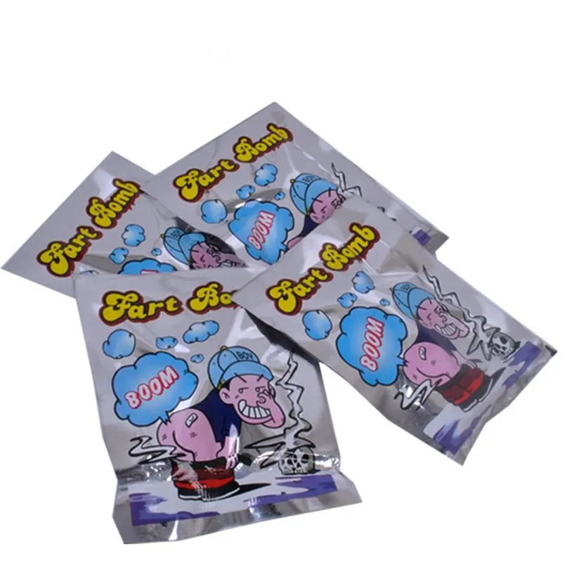 Wholesale Fart Bomb Bags Novelty Stink Bomb Smelly Funny Gags April Fools'Day Practical Jokes Gadget Prank Gag Gift