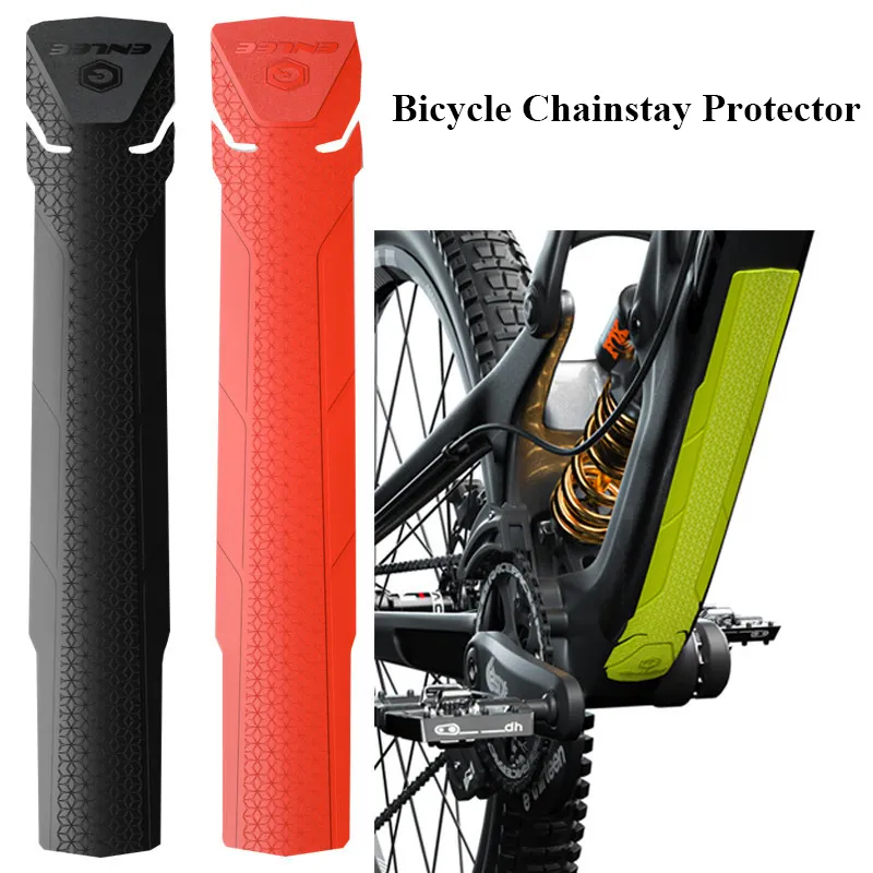 Nouveau vélo Chainstay Protector Frame Chainstay Pad 2mm Pour Vélo Résistant Aux Rayures Couverture Amovible Colle Anti-Skid Push Guard JC